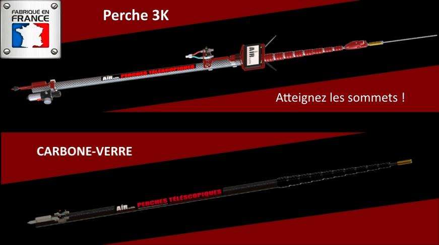 perche carbone 3k et carbone verre